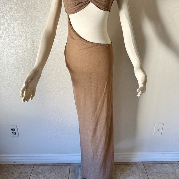 New Lovewave The Majorca Dress in Bronze size M - Picture 7 of 9